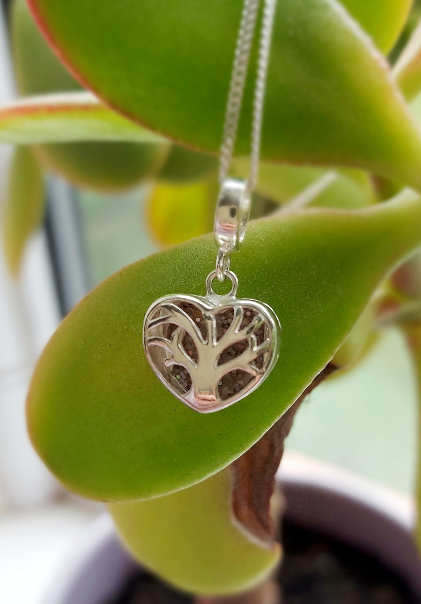 Ashes memorial Tree of Life Locket necklace