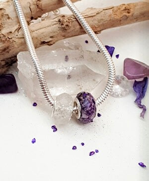 Ashes Memorial Faceted Bead