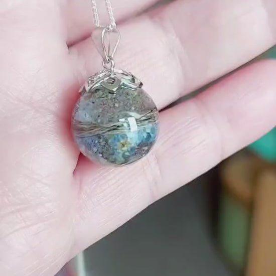 Best for uk ashes memorial jewellery, pendant with hair